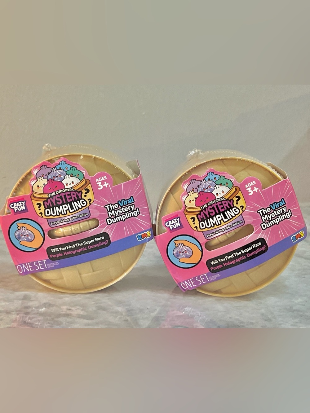 The Original Mystery Dumpling RMS - Purple Holographic Edition SET OF 2!